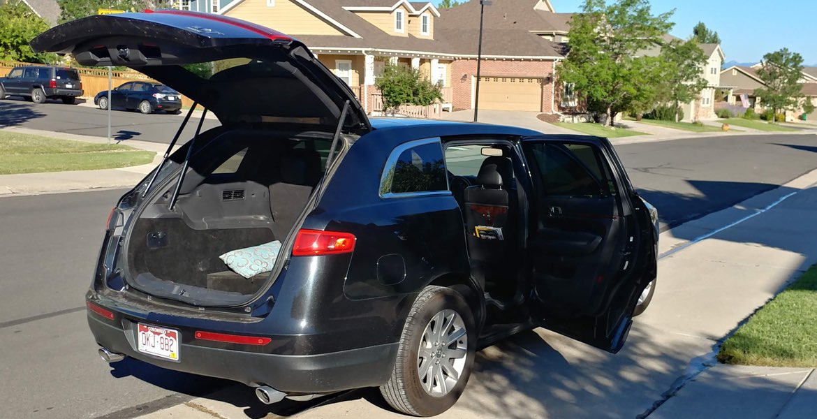 Denver Airport Ride from Castle Rock Colorado Lincoln MKZ