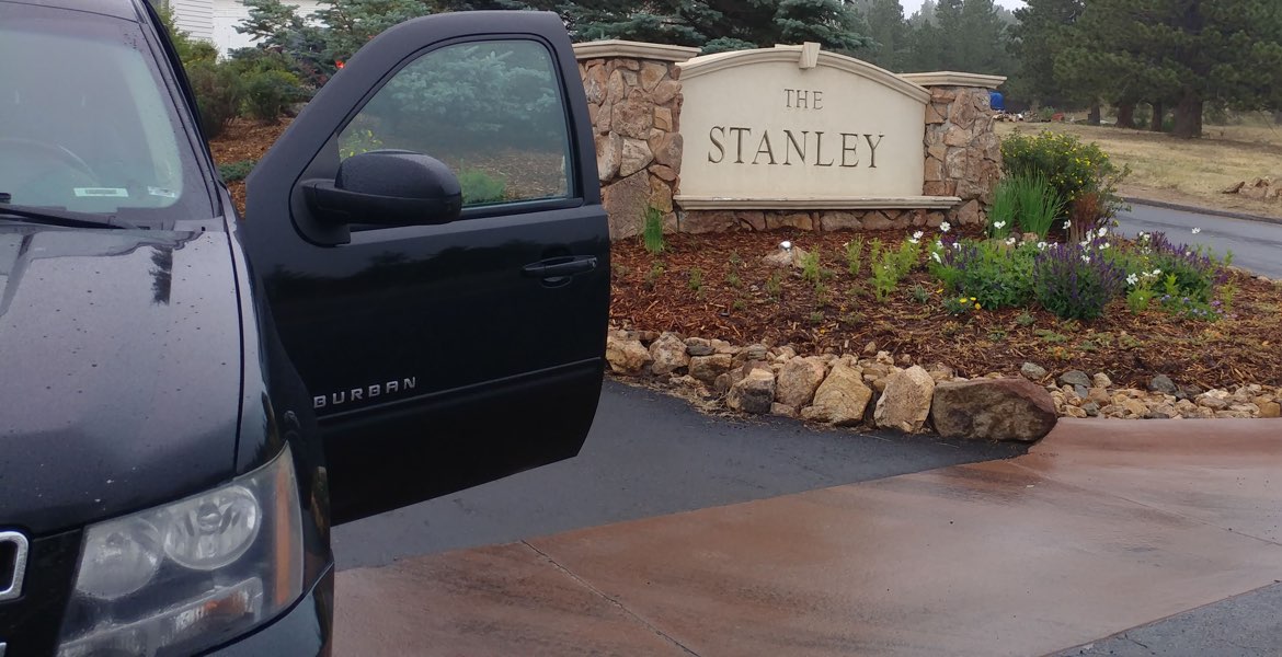 Stanley Hotel In Estes Park, CO to Denver airport car service
