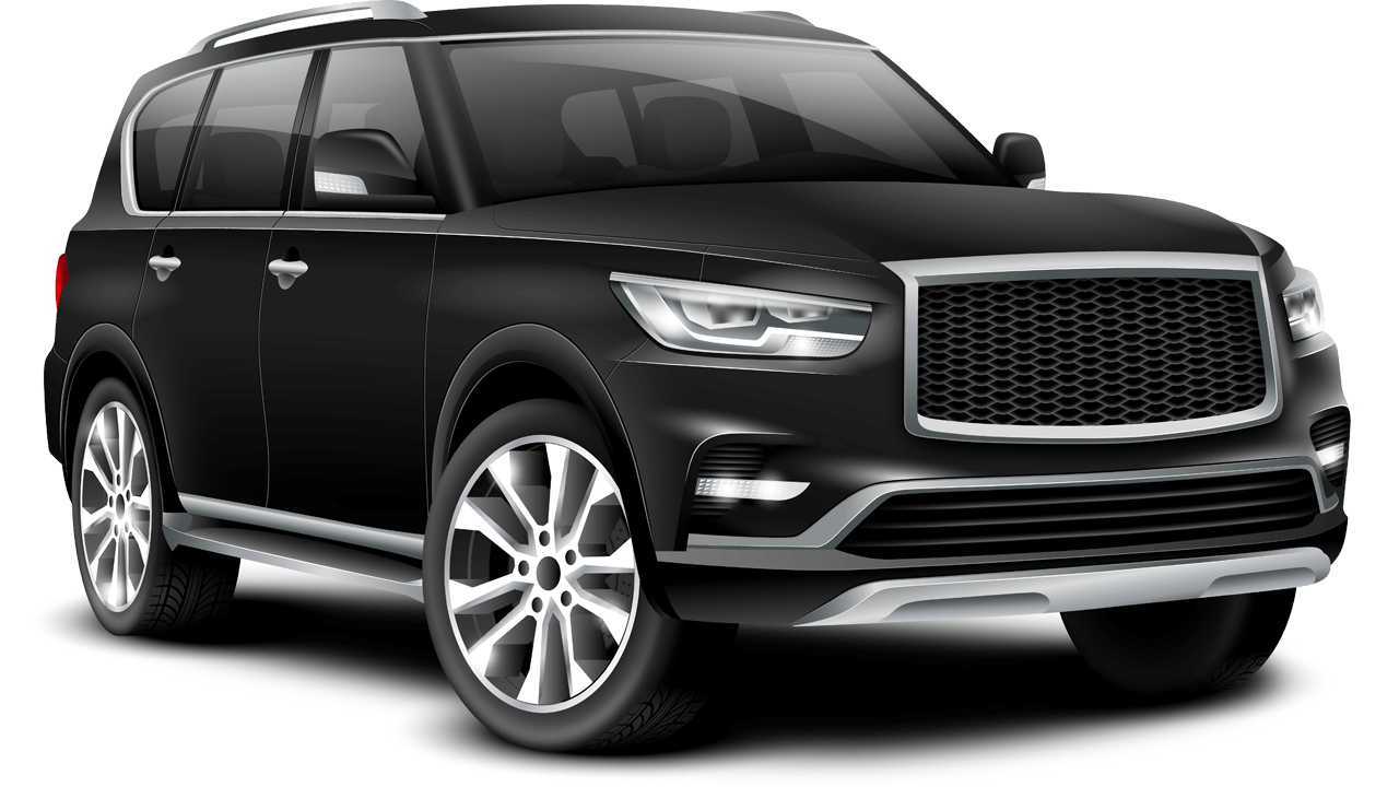 DIA black SUV car service