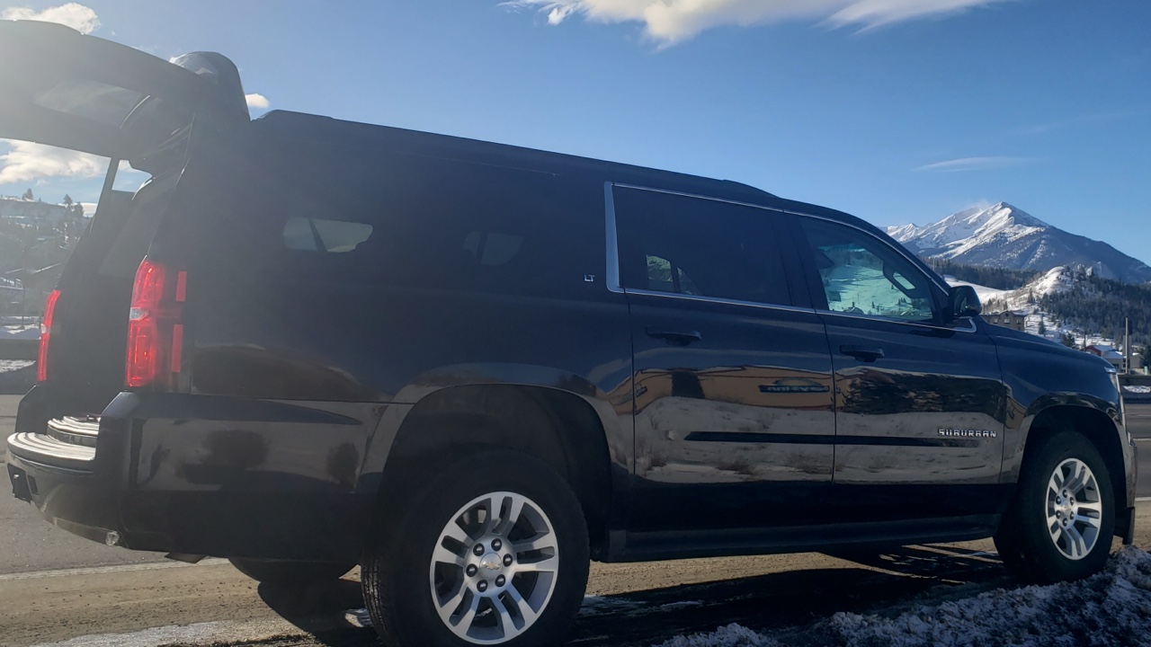 Copper Mountain ride black suv