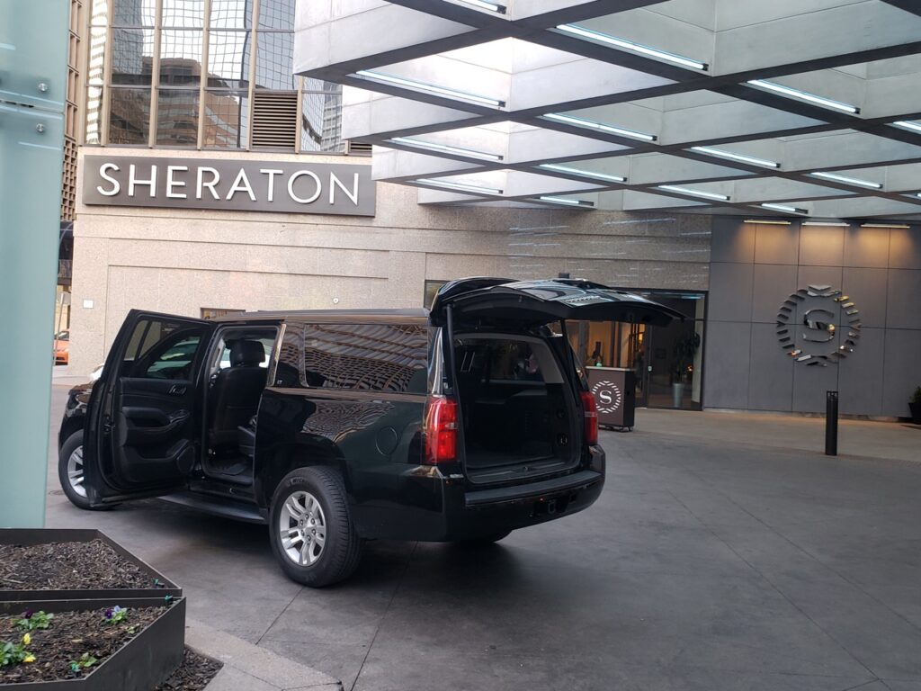 Sheraton Denver Downtown Hotel private transportation