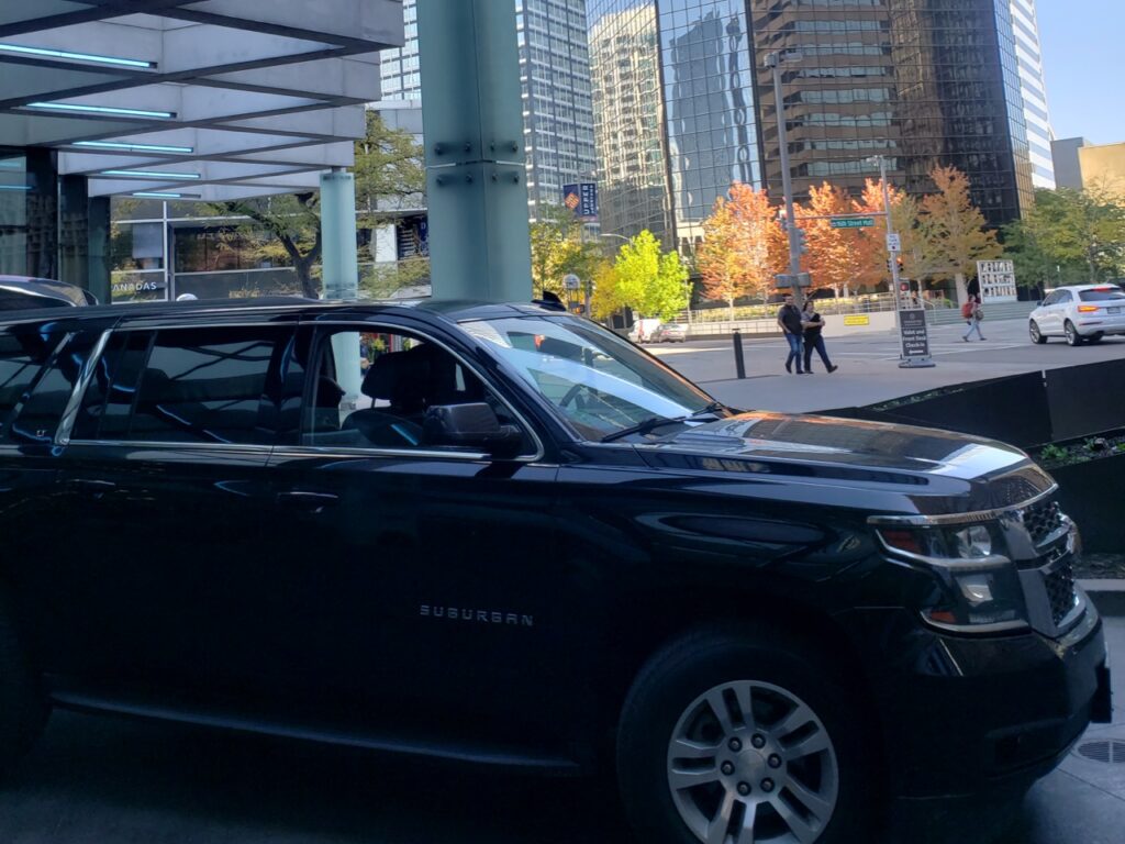 Sheraton Denver Downtown Hotel private car